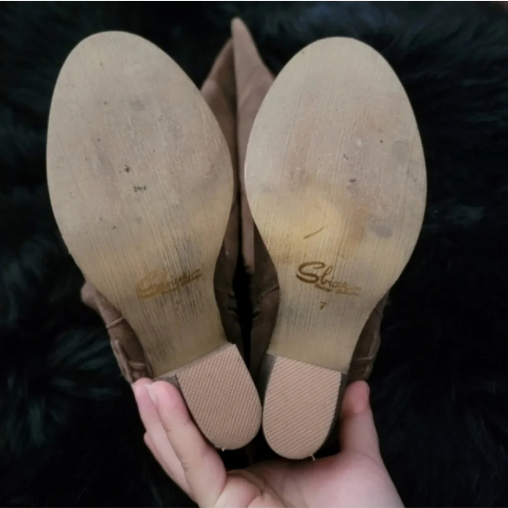 Sbicca suede over the knee gusto boots size 7